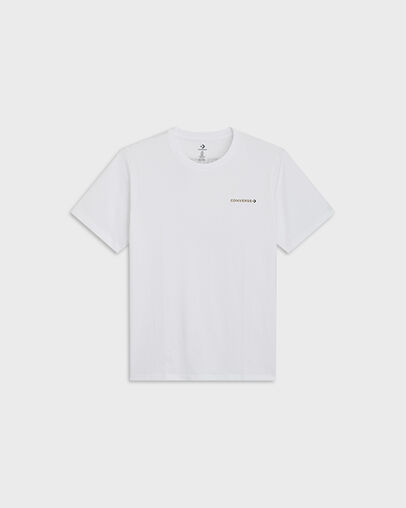 Timeless Boxed Chevron T-Shirt White 10A, Front View