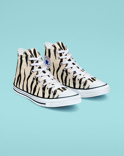 Archive Print Chuck Taylor All Star Black/Greige/White