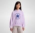 Chuck Patch Relaxed Hoodie Lavender Latte Purple