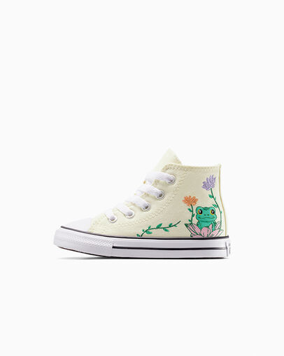 Chuck Taylor All Star Lily Pad Egret/White/Black, Inner Side View