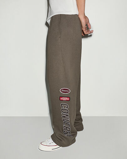 Converse Garage Relaxed Fleece Sweatpant Truffle, Back View