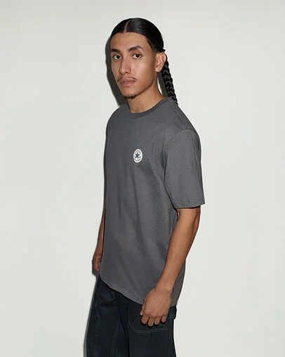 Chuck Taylor All Star Patch T-Shirt Dark Matter, Back View