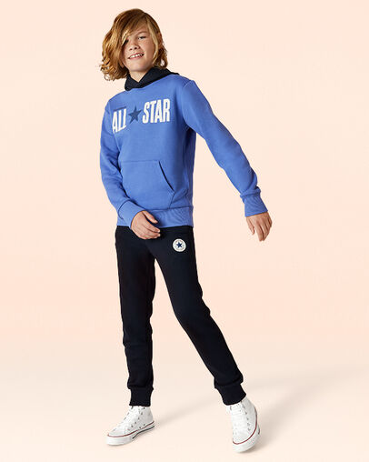 All Star Colorblock Fleece Pullover Ozone Blue