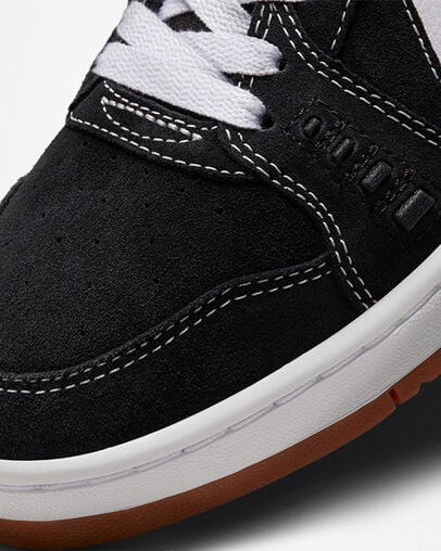CONS AS-1 Pro Suede Black/White/Gum, Detail Angle View