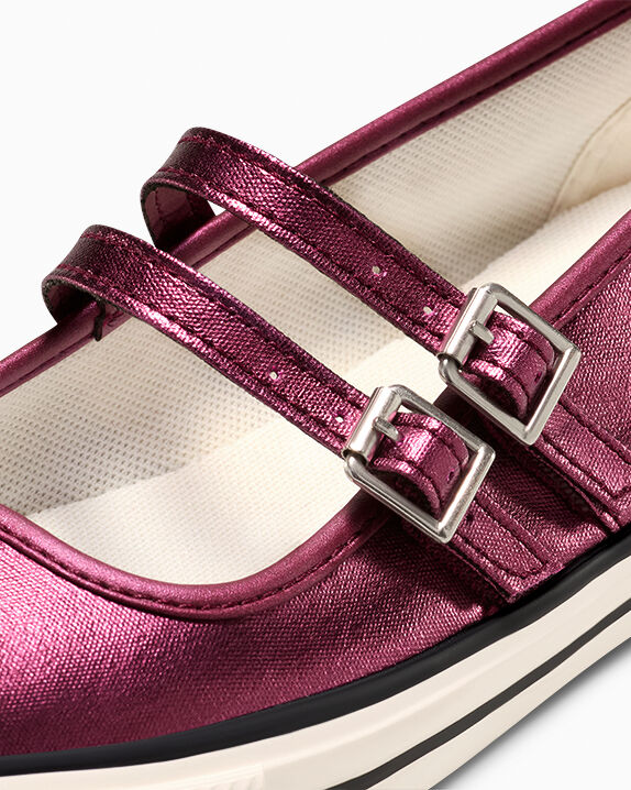 Chuck Taylor All Star Dainty Mary Jane Metallic Canvas Women's Low