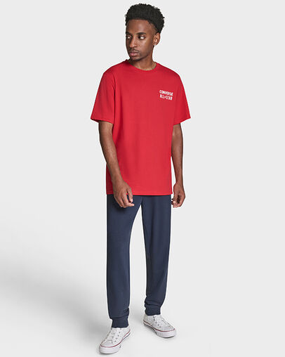 Retro Chuck Taylor T-Shirt Red, Detail View