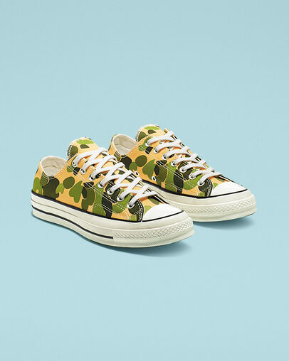 Archive Print Chuck 70 University Gold/Black/Egret