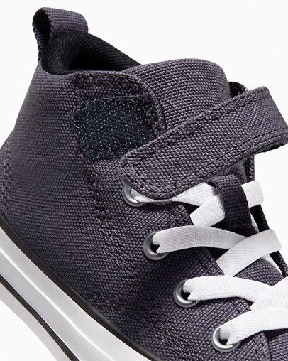 Chuck Taylor All Star Malden Street Craft Remastered Dark Moth Grey/Black/White, Detail Angle View