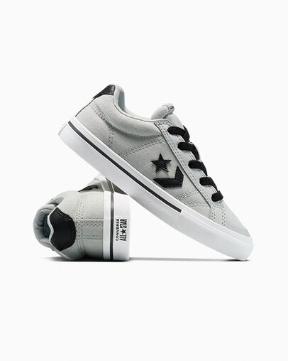 Converse Sport Casual Easy-On Grey Area/Black/Grey Area, Detail Angle View