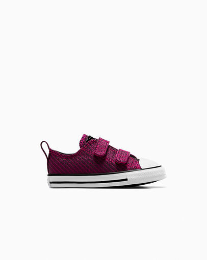 Chuck Taylor All Star Easy On Sparkle Prime Pink/White/Black, Outer Side View