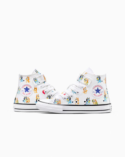 Converse x Bluey Chuck Taylor All Star Easy-On White/Multi/Black, Detail Angle View