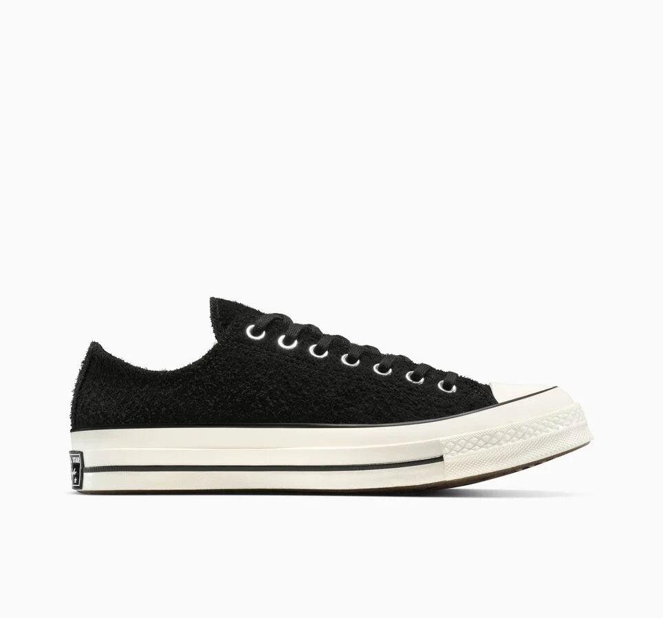 Chuck 70 Suede Black/Egret/Black