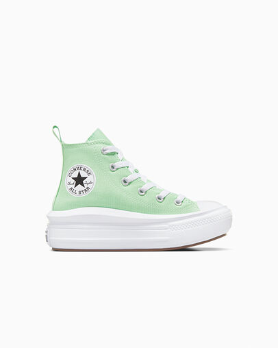 Chuck Taylor All Star Move Platform Sticky Aloe/White/Black, Outer Side View