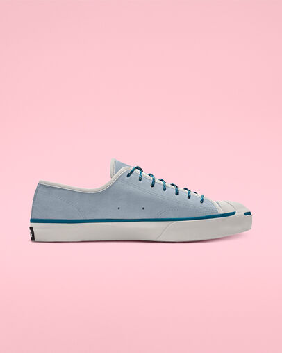 Custom Jack Purcell Suede Low Top polarblue