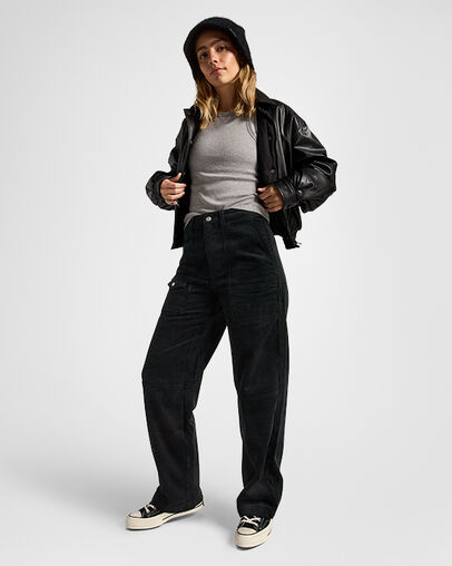 Corduroy Pants Converse Black