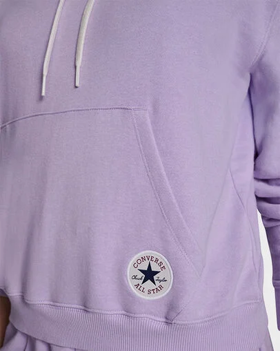 Chuck Taylor Patch Pullover Hoodie Lavender Latte Purple
