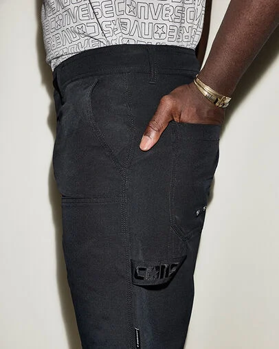 Converse CONS Double Knee Relaxed Shorts Converse Black