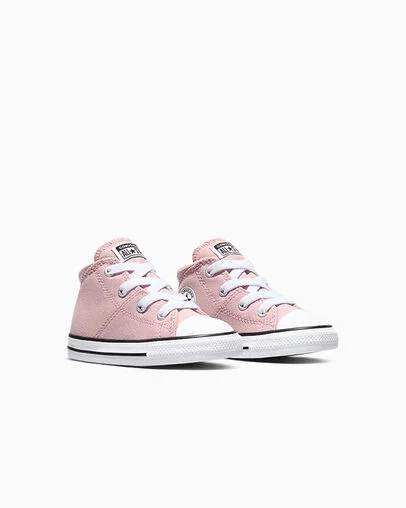 Chuck Taylor All Star Madison Easy-On Petal Pit/White/Black, Top and Side View