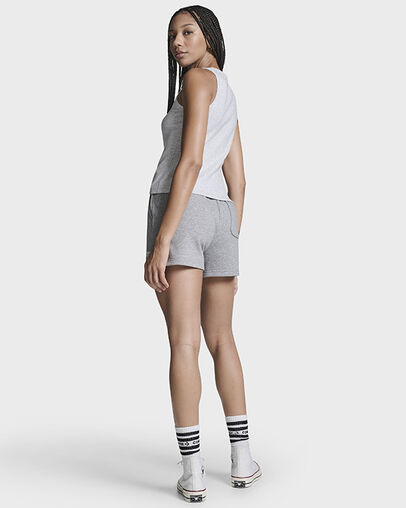 RETRO BOX STAR TANK Lt Grey Heather, Detail View