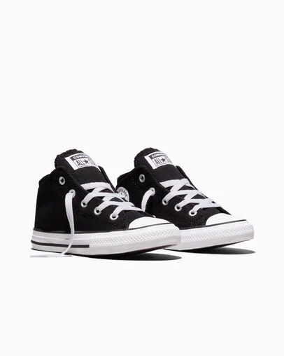 Chuck Taylor All Star Madison Black/White/Black, Top and Side View