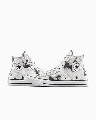 Chuck Taylor All Star Tie-Dye Fresh Brew/Vintage White/Black, Detail Angle View