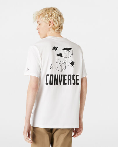 Dice Short Sleeve White