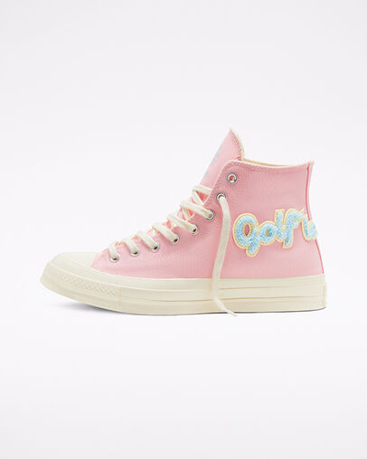 Converse x GOLF le FLEUR* Chenille Chuck 70 Almond Blossom/Egret/Blue Glow