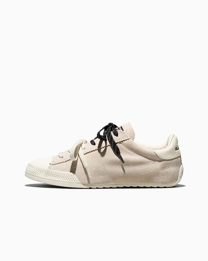 Chuck Taylor Lo Egret/Egret/Black, Inner Side View