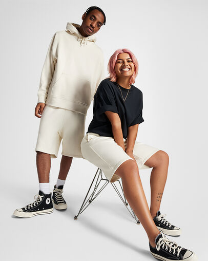 Gold Standard 9" Shorts Converse Egret, Back View