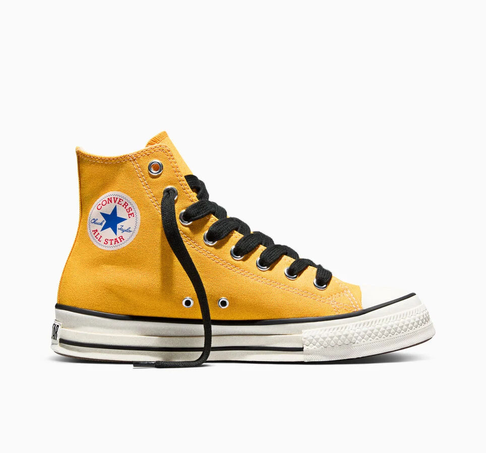 Chuck Taylor Throwback Gold Palm/Vintage White/Black