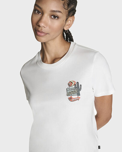 Motel T-Shirt White, Detail View