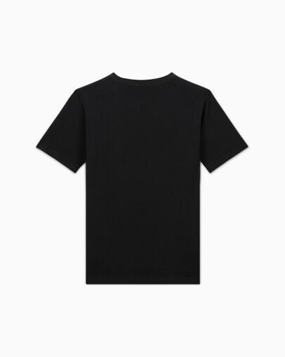 LITTLE FLORALS TEE BLACK Converse Black, Back View