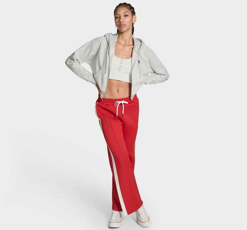 Retro Chuck Taylor Full-Zip Hoodie Lt Grey Heather