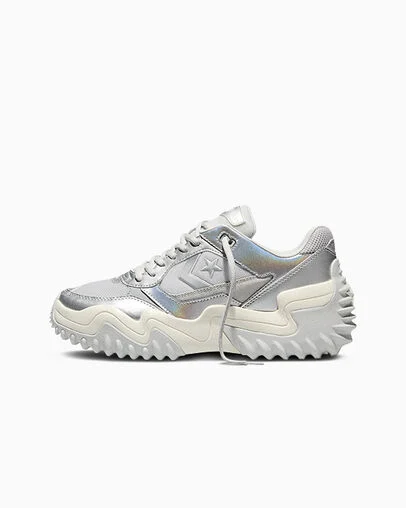 Converse Wave Motion Trainer Silver/Egret/Light Gray, Inner Side View