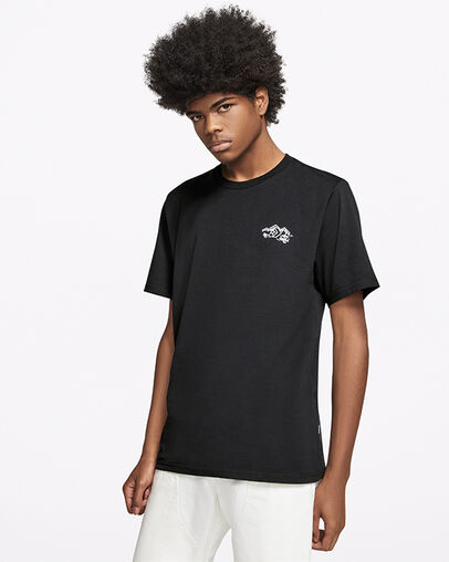 Chinese New Year Short Sleeve Converse Black