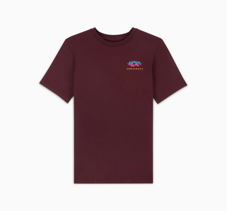 Abstract Mountain T-Shirt Bloodstone