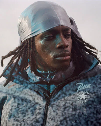 Converse x Patta Rain Jacket Black Gradient