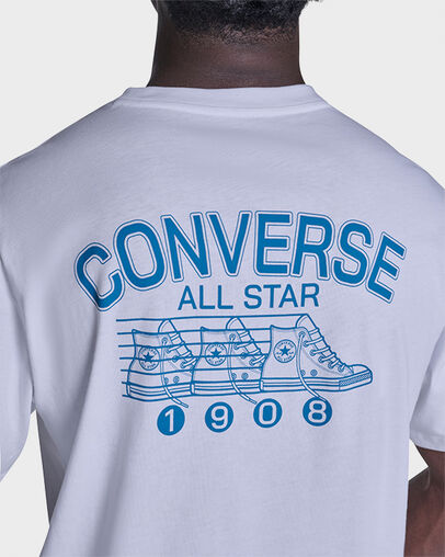 CONS Vintage Chucks T-Shirt White 10A
