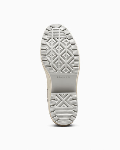 Chuck 70 De Luxe Heel Metallic Metallic Gunmetal, Outsole View