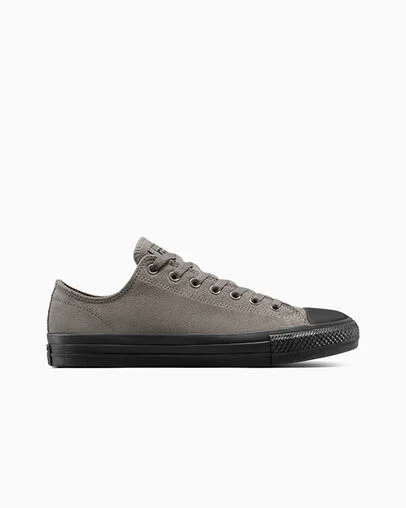 CONS Chuck Taylor All Star Pro Suede Sharkskin/Black/Sharkskin, Outer Side View