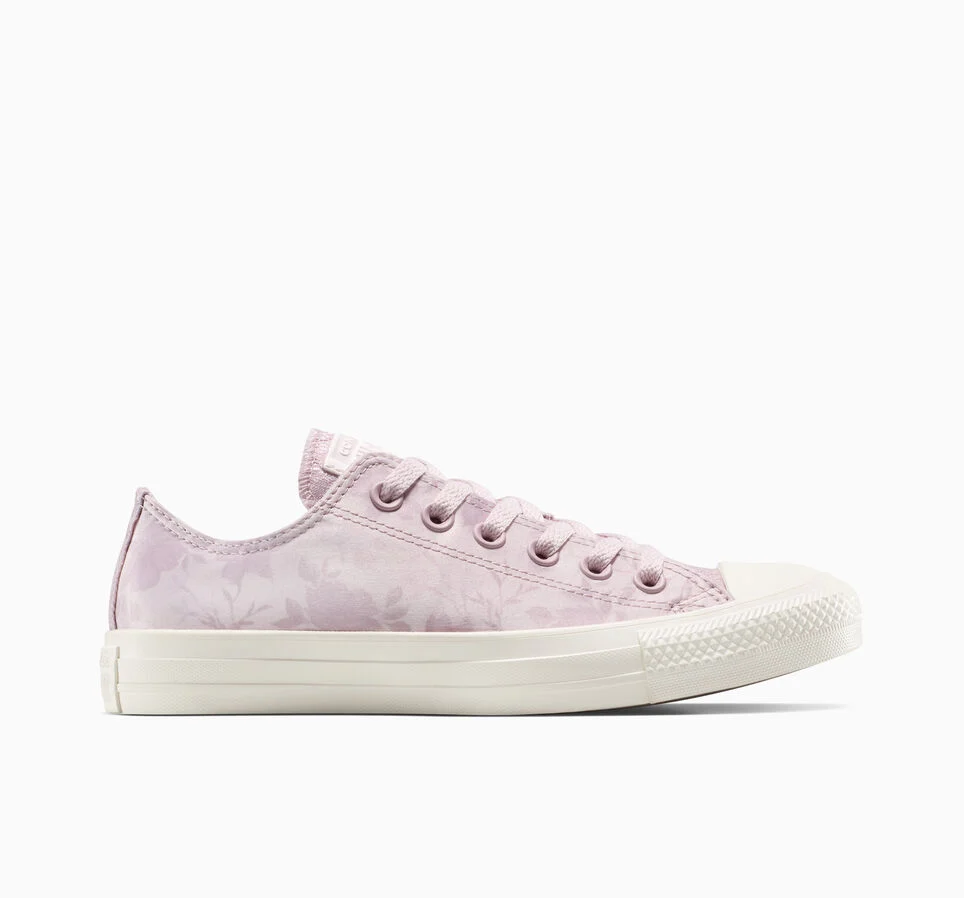 Chuck Taylor All Star Floral Satin Shy Flamingo/Egret