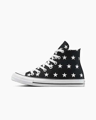 Chuck Taylor All Star Archive Stars Black/Vintage White/Black, Inner Side View