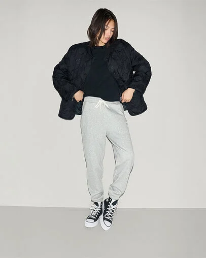 Retro Chuck Taylor Patch Joggers Vintage Grey Heather