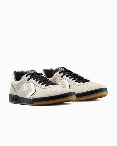 CONS Louie Lopez Pro 2 Suede Egret/Black/Gum, Top and Side View