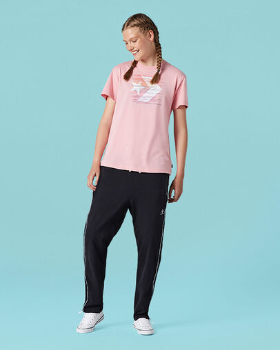 Rainbow Thread Icon Remix Short Sleeve Coastal Pink