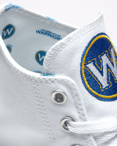Golden State Warriors Converse x NBA Chuck Taylor All Star White/White/White