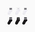 6-Pack Chuck Taylor Ankle Socks White/Black