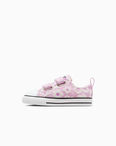 Chuck Taylor All Star Floral Chenille Easy-On Stardust Lilac/White/Black, Inner Side View