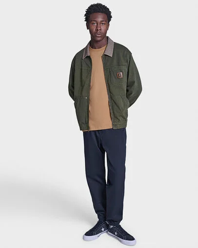 Essential Zip Jacket Good Natured Green