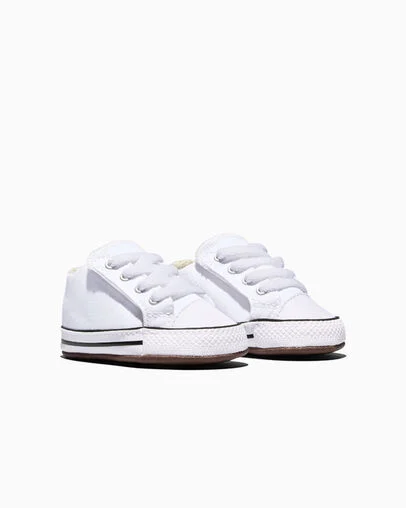 Chuck Taylor All Star Cribster Canvas White/ Natural Ivory/White, Top and Side View